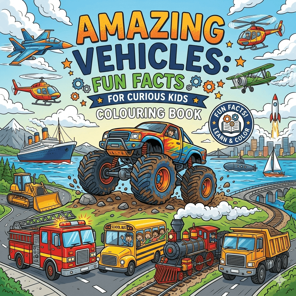 Amazing Vehicles: Fun Facts for Curious Kids